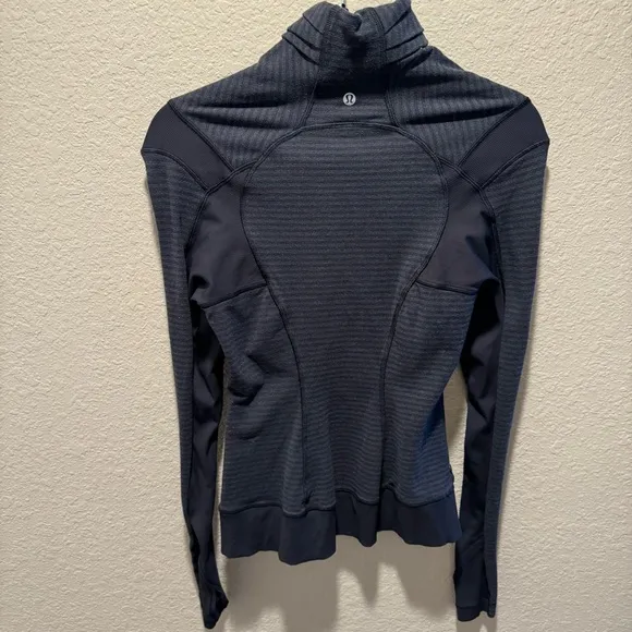 Lululemon Bhakti Yoga Jacket size 4 Luon Dark Grey Black