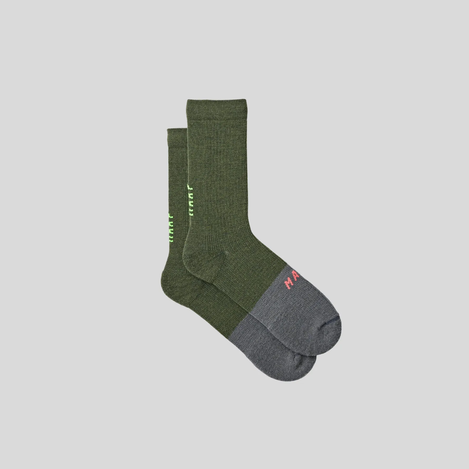 MAAP Division Merino Sock - Bronze Green