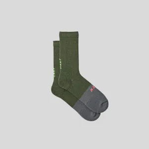 MAAP Division Merino Sock - Bronze Green