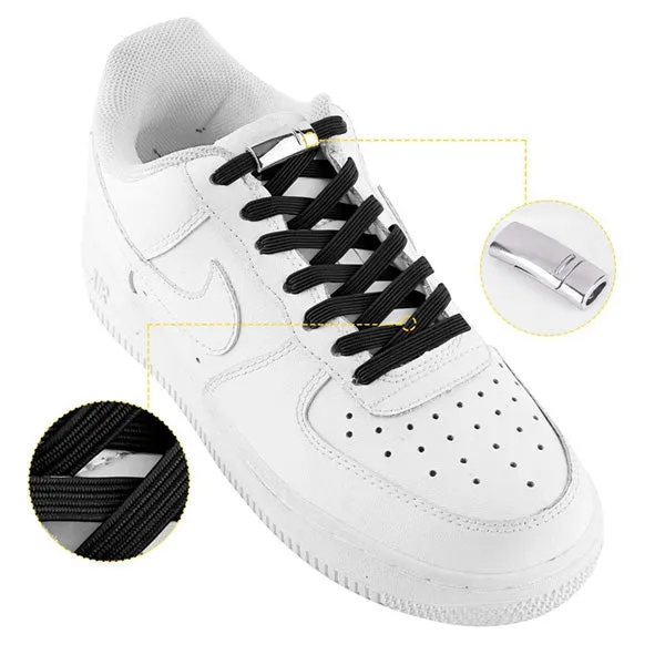 Magnetic Lazy Shoelace Metal Buckle