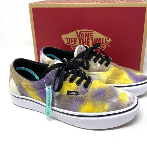 💖MEGA SALE💖VANS Comfycush Era Blotched Velvet Womens Size Sneakers VN0A3WM92QD
