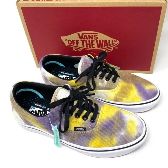 💖MEGA SALE💖VANS Comfycush Era Blotched Velvet Womens Size Sneakers VN0A3WM92QD