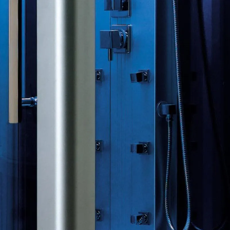 Mesa 802L Steam Shower Blue Glass