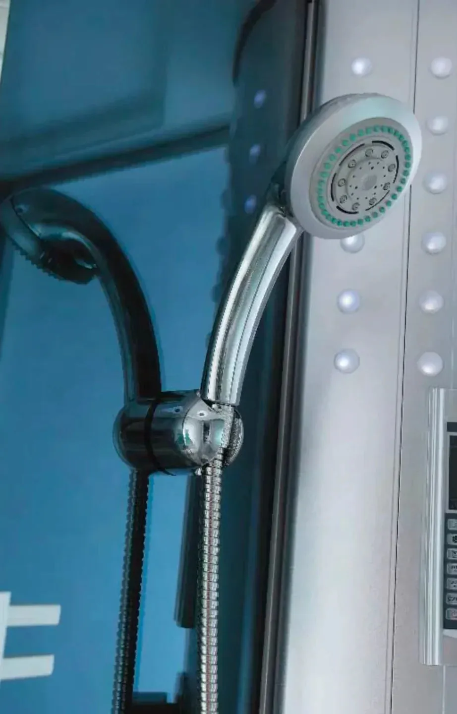 Mesa 802L Steam Shower Blue Glass