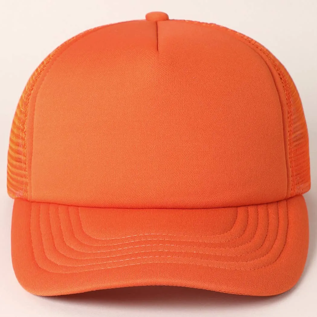 Mesh Back Trucker hat