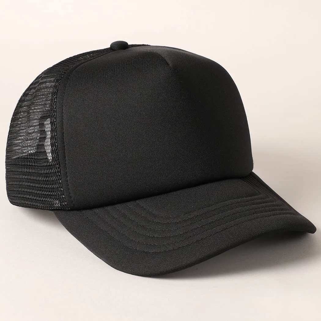 Mesh Back Trucker hat
