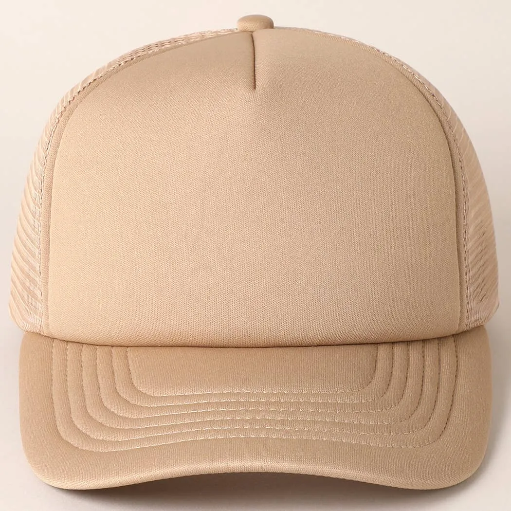 Mesh Back Trucker hat