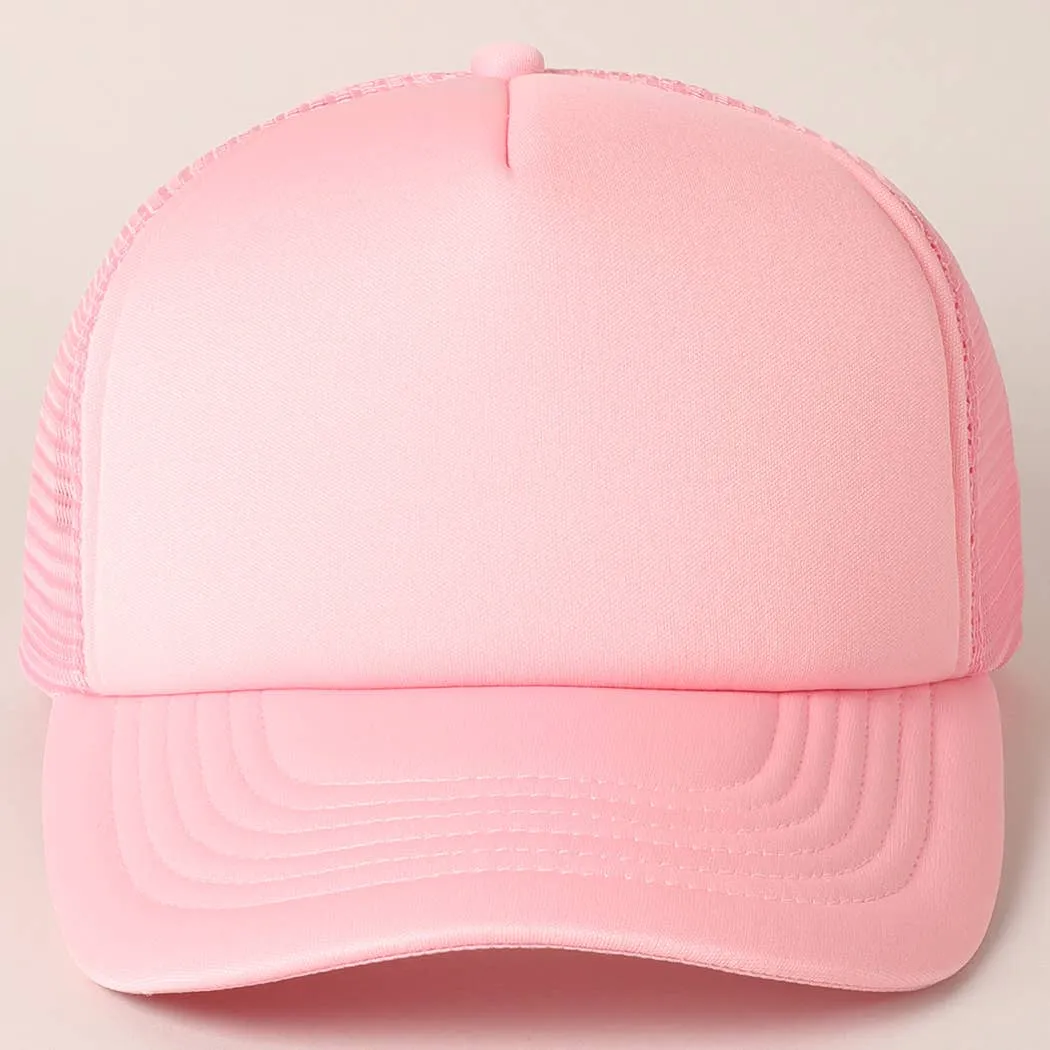 Mesh Back Trucker hat