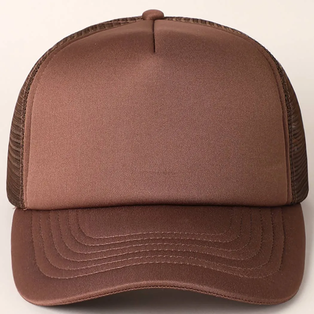 Mesh Back Trucker hat
