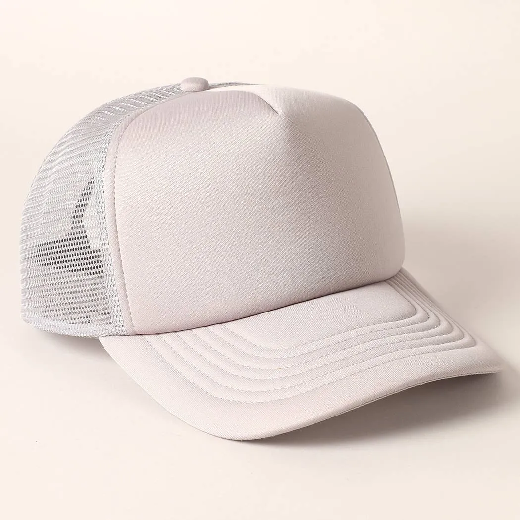 Mesh Back Trucker hat