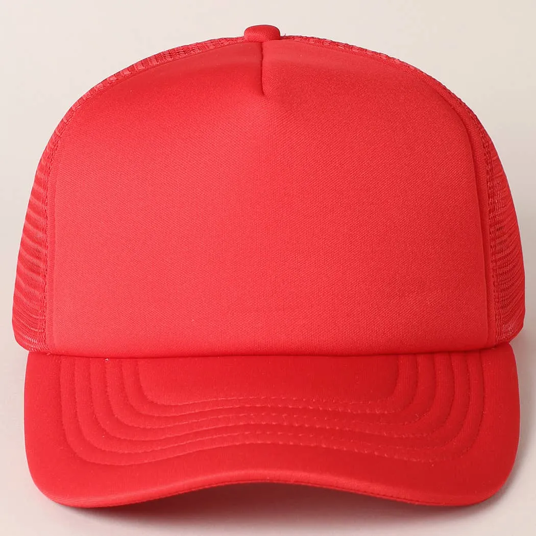 Mesh Back Trucker hat