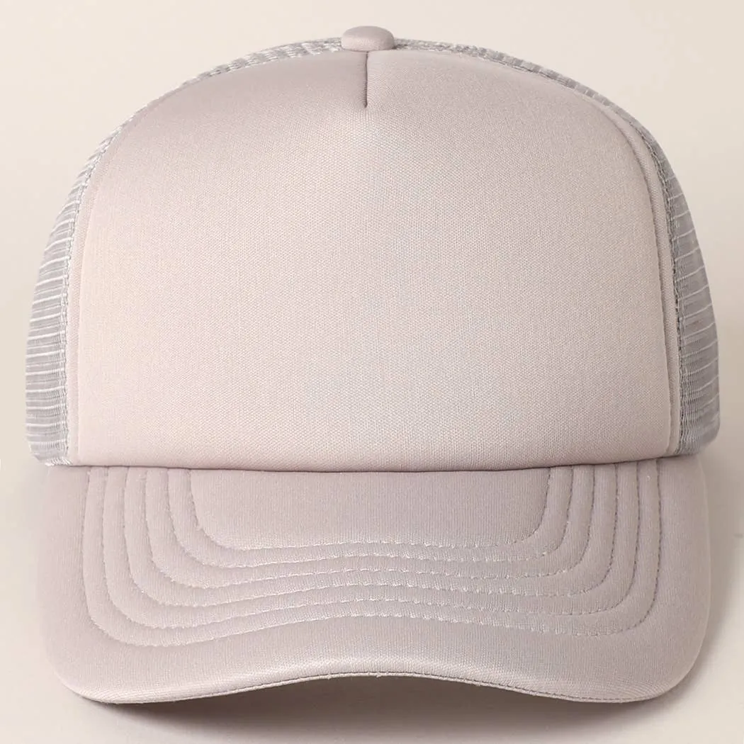 Mesh Back Trucker hat