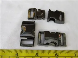 Metal Buckle - Black 15mm