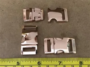 Metal Buckle - Rose Gold 15mm