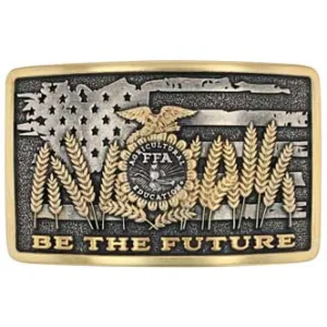 Montana Silversmiths "Be the Future" FFA Attitude Buckle