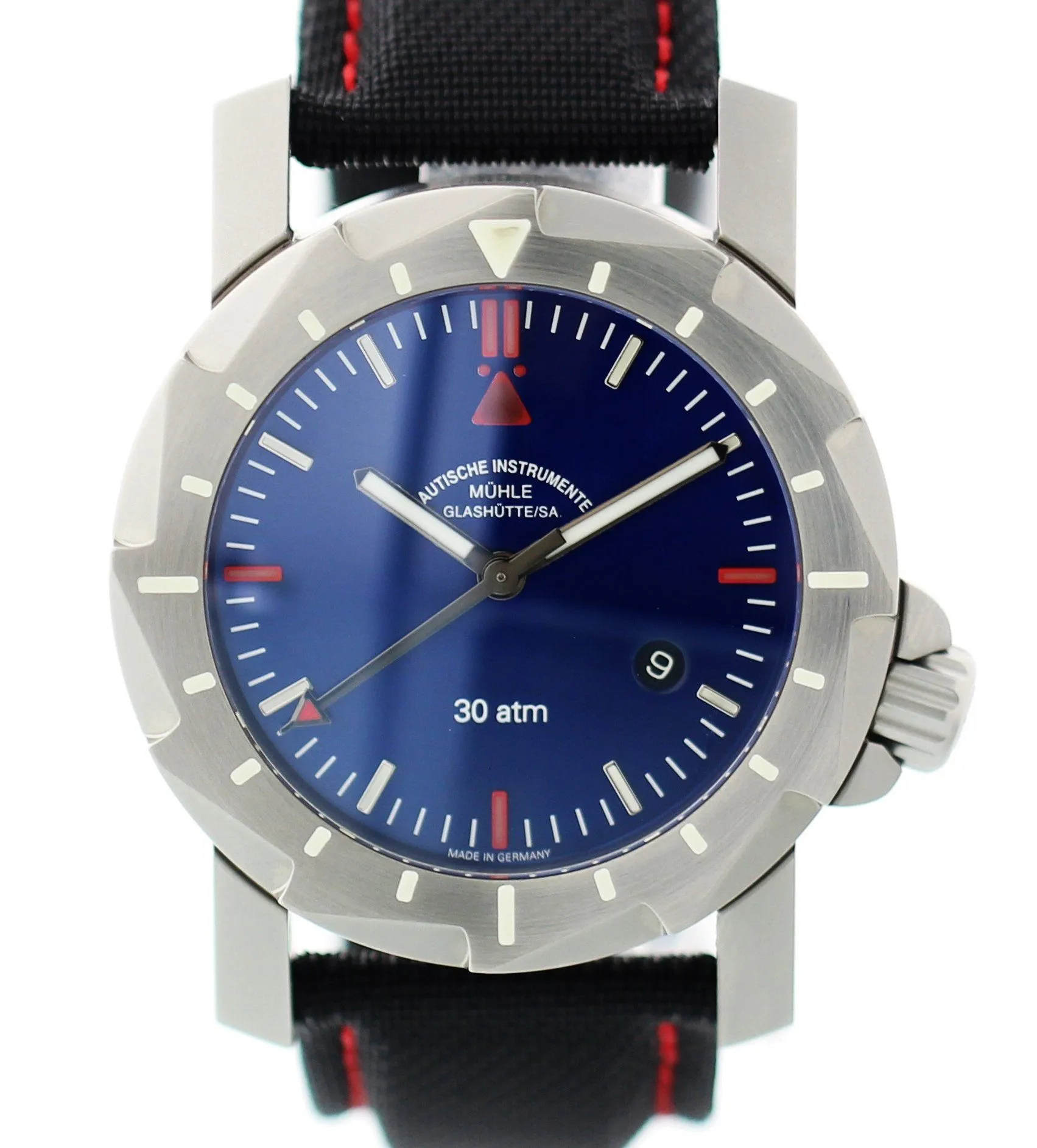 Muhle GlashÃ¼tte Kampfschwimmer M1-28-92-NB Box and Papers