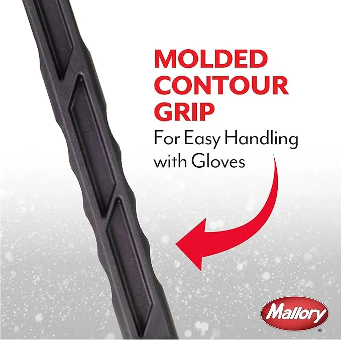 New Hopkins 523 Mallory 24" Slimline Snow Brush, RED! The unbreakable scraper makes quick work of ice on any windshield.