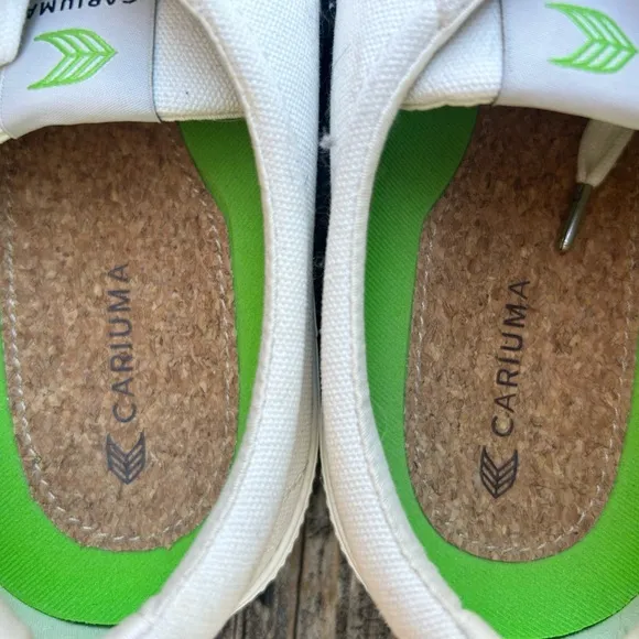 NWOB Cariuma OCA Low Off- White Canvas Unisex Men-10.5 Women-12 Sneaker Shoe