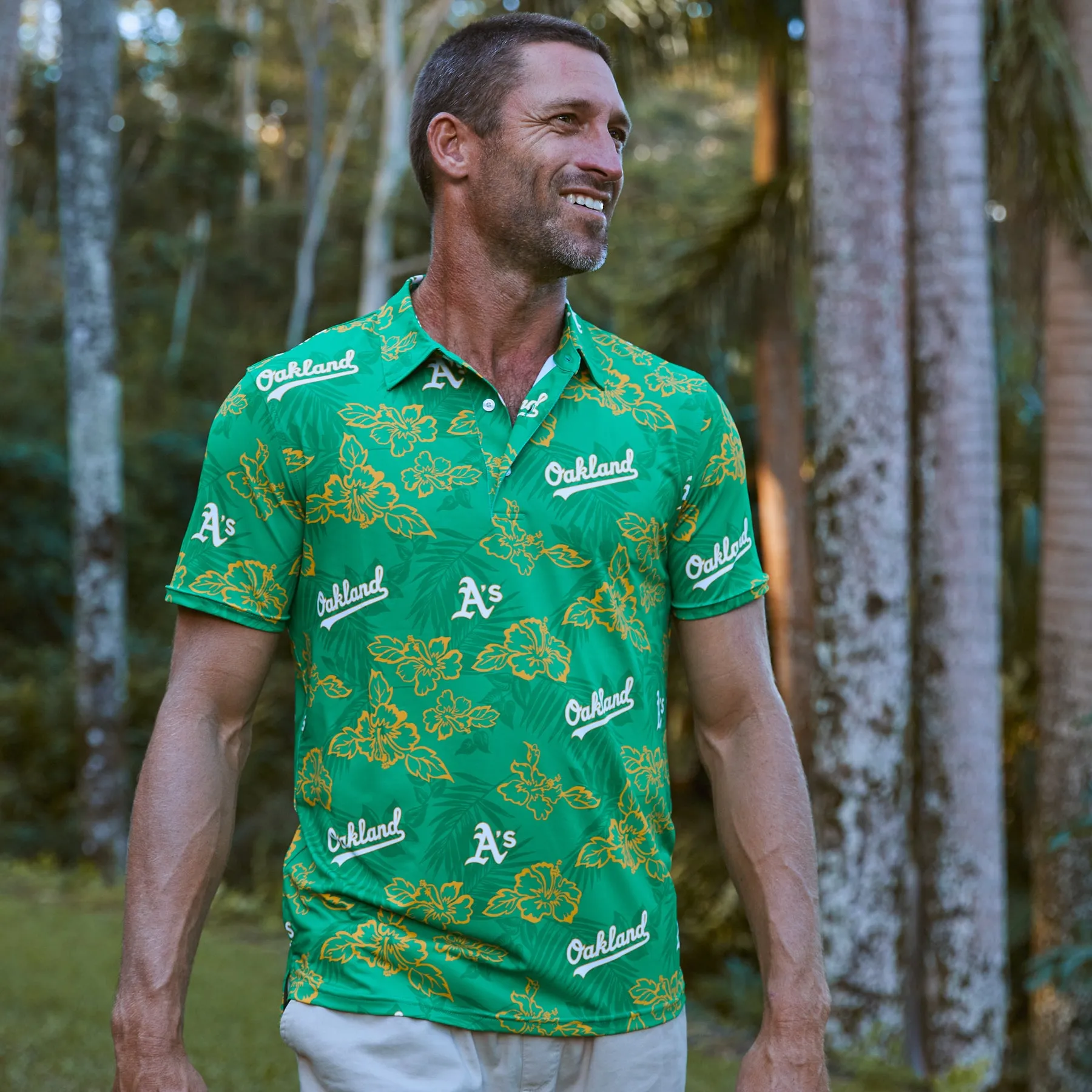 OAKLAND ATHLETICS PUA PERFORMANCE POLO