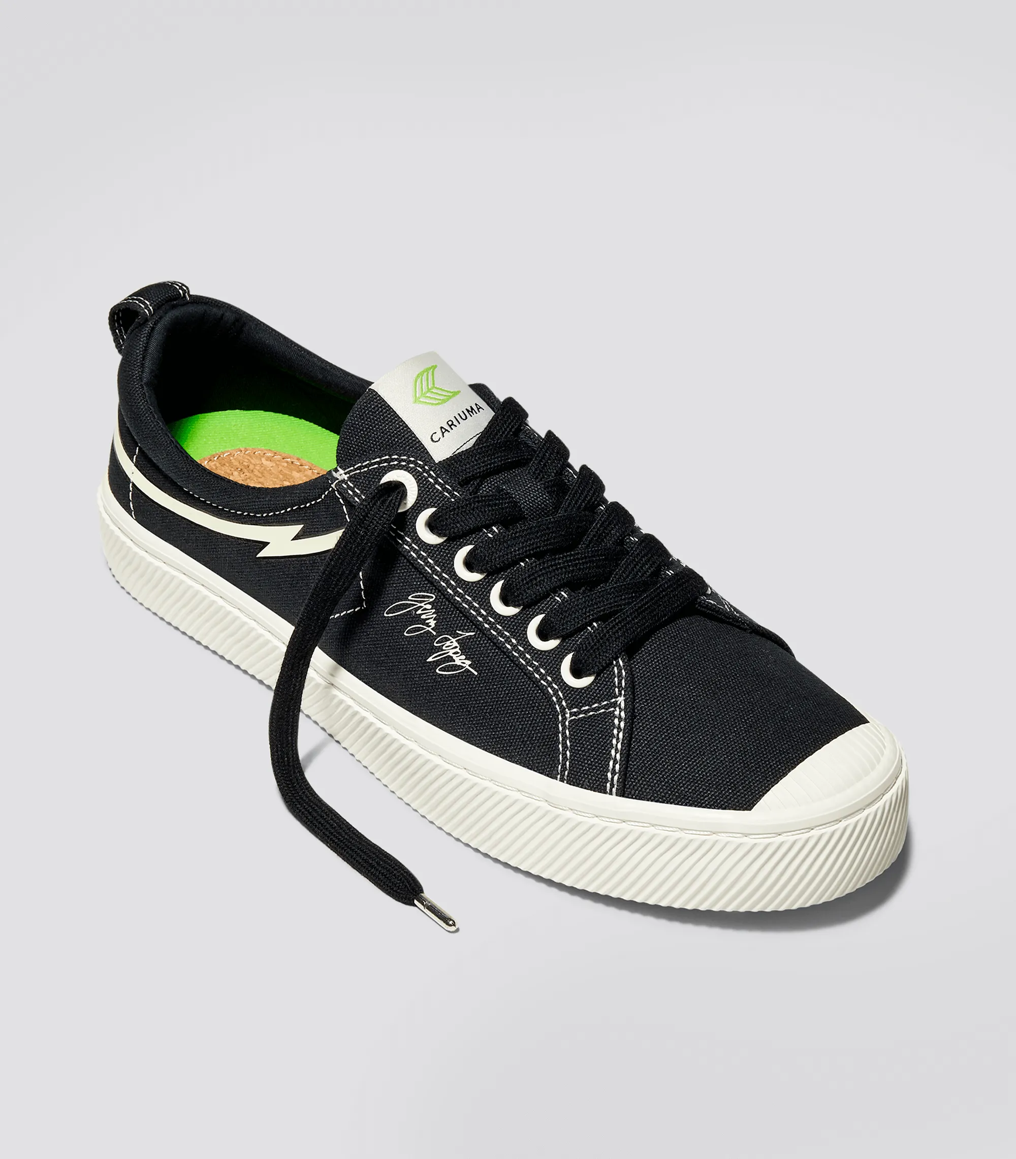 OCA Low Gerry Lopez Black Canvas Sneaker Men