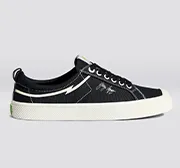 OCA Low Gerry Lopez Black Canvas Sneaker Men