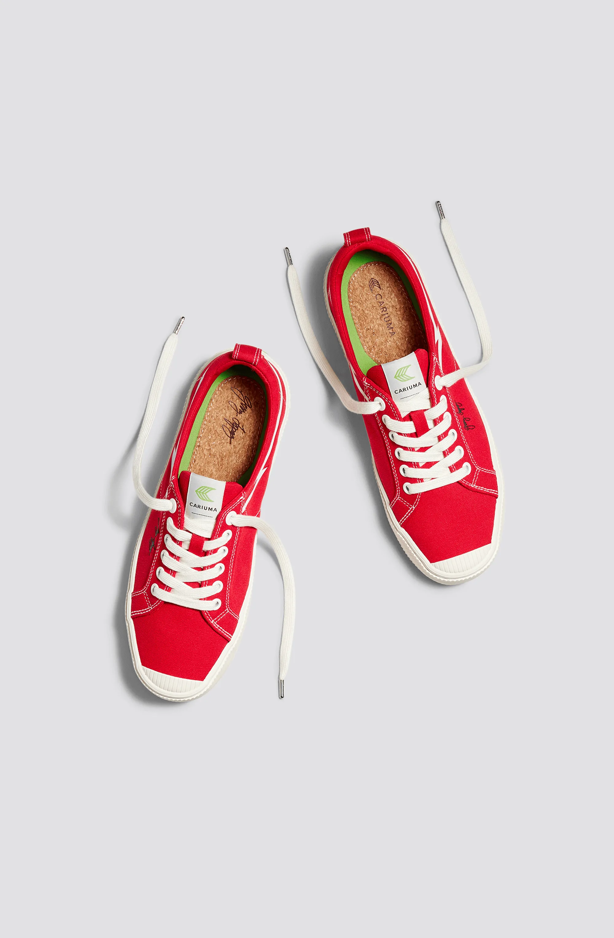 OCA Low Gerry Lopez Red Canvas Sneaker Men
