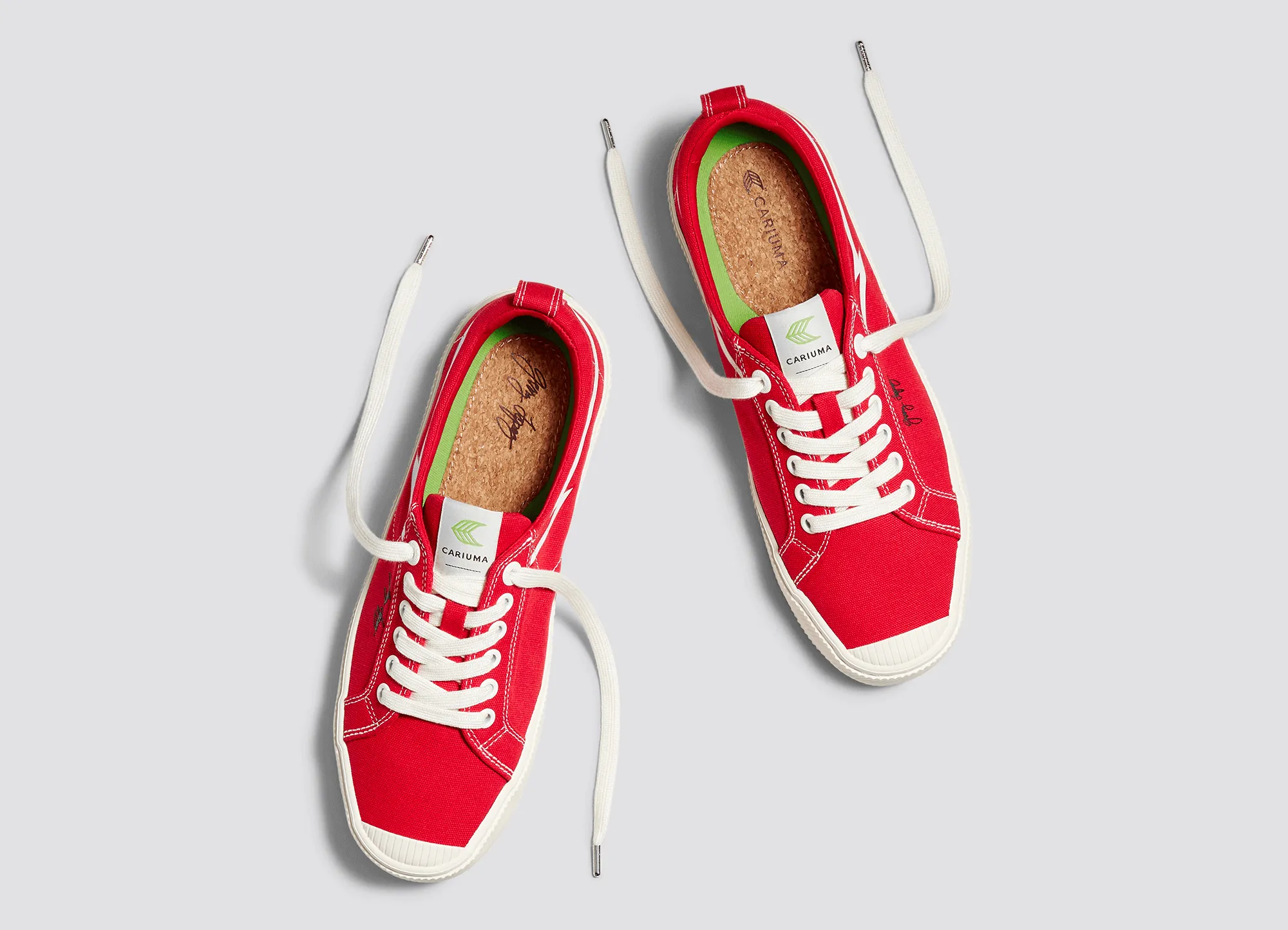 OCA Low Gerry Lopez Red Canvas Sneaker Men