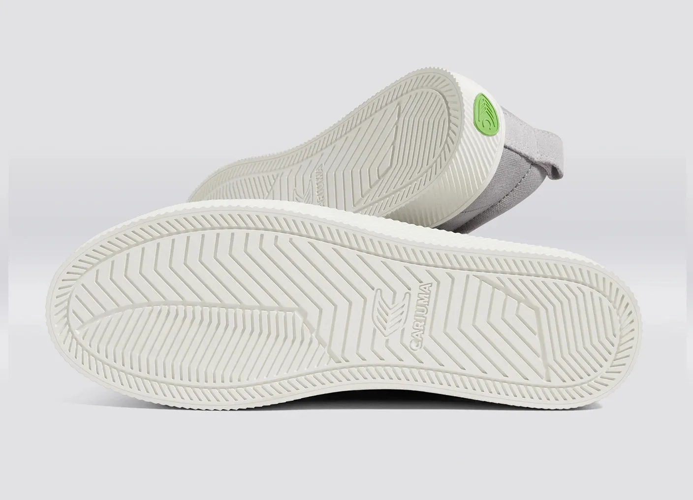 OCA Low Light Grey Canvas Vintage White Suede Sneaker Women