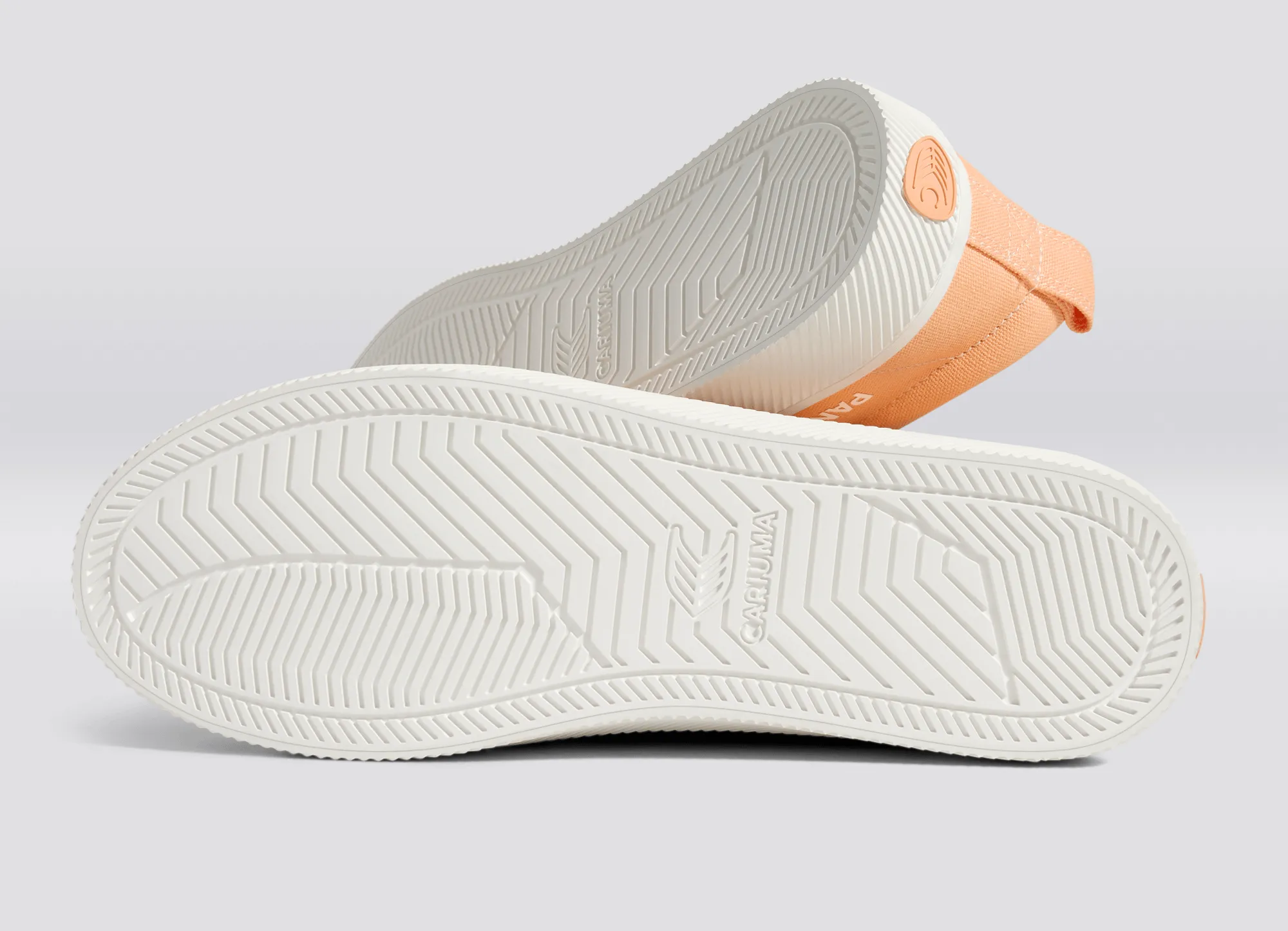 OCA Low Pantone Peach Fuzz Canvas Contrast Thread Sneaker Men
