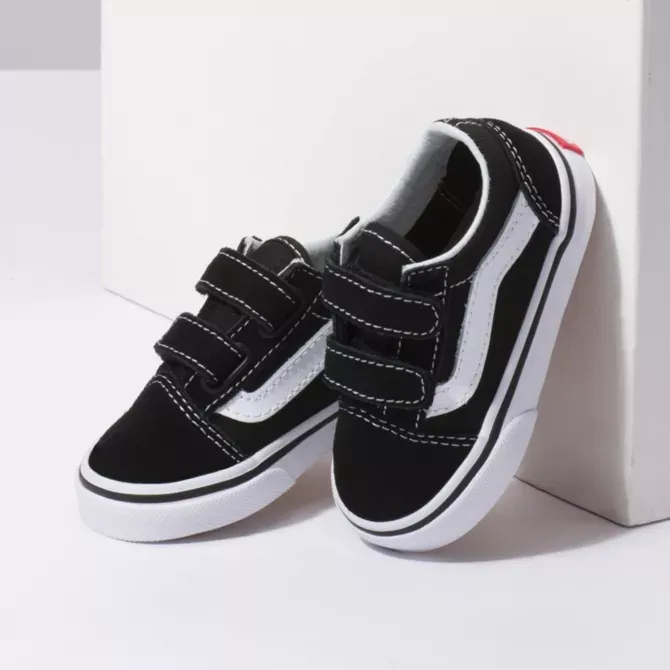 Old Skool V - Kids - Black/White