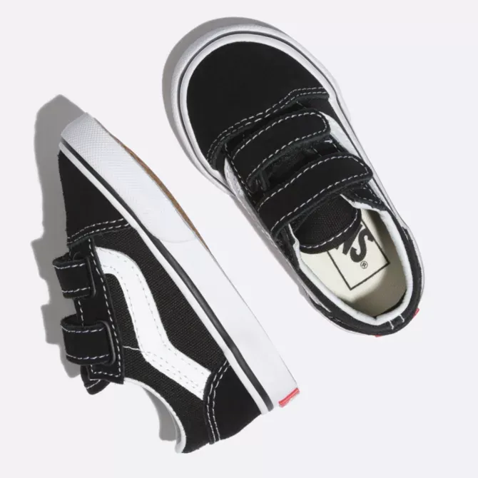 Old Skool V - Kids - Black/White