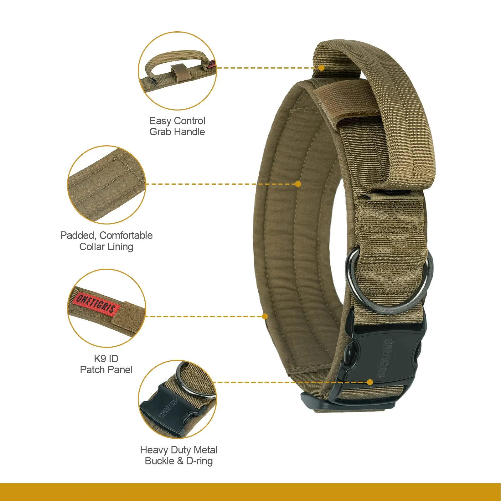 ONETIGRIS Dog Collar 08