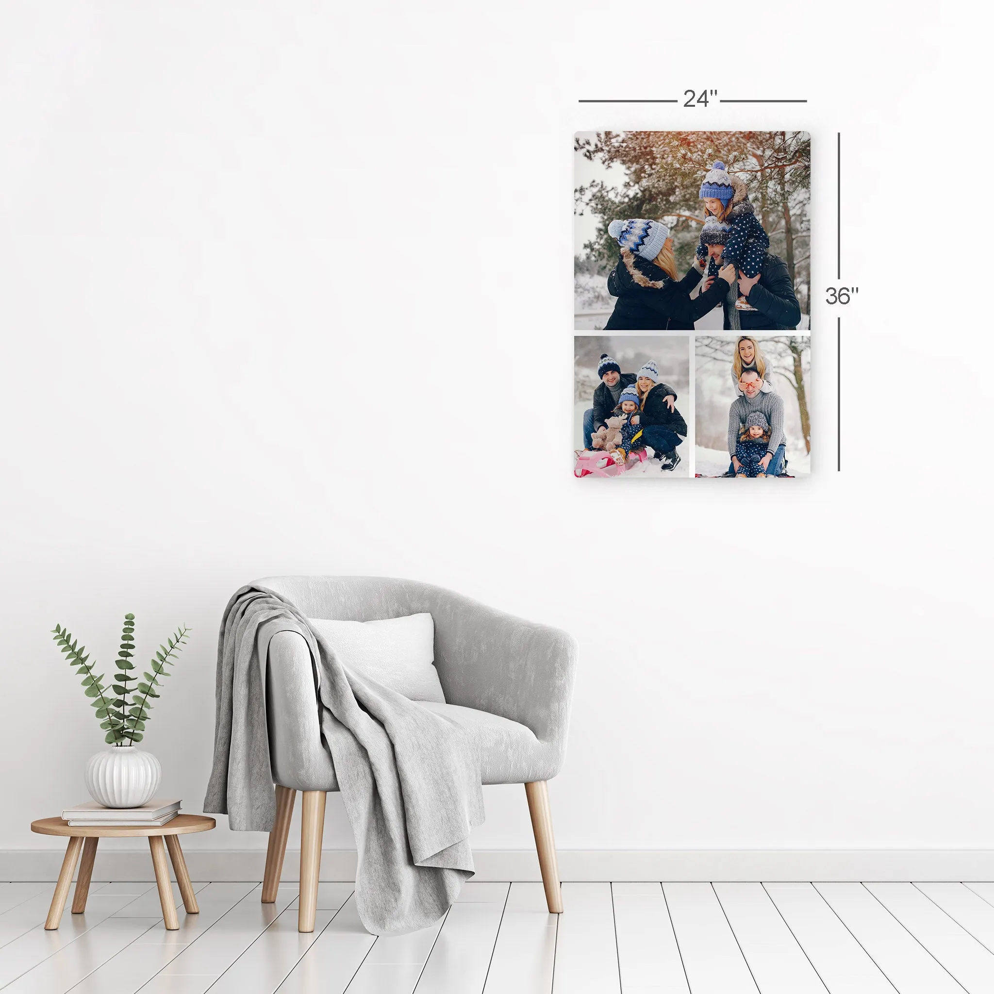 Personalized Gift Wall Art Custom Photo Collage