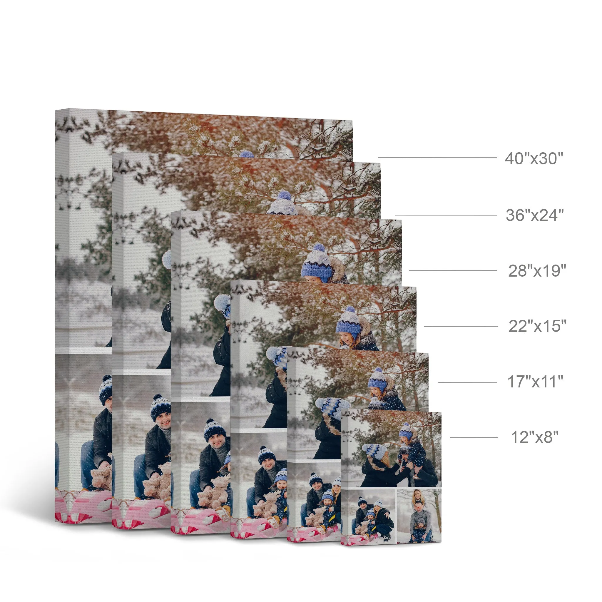 Personalized Gift Wall Art Custom Photo Collage