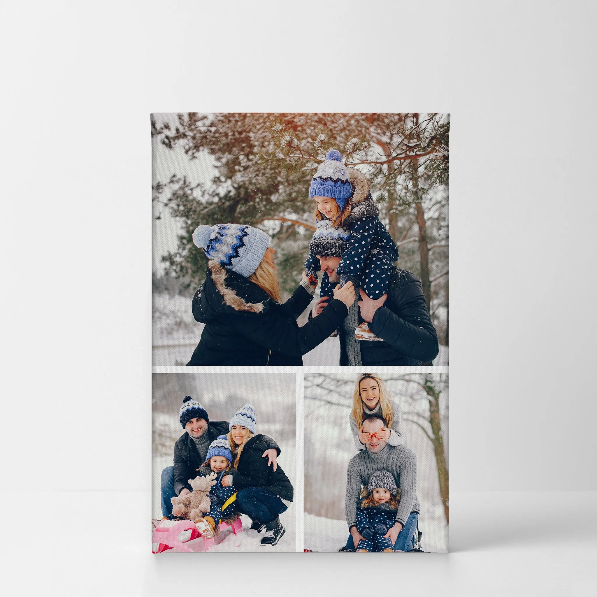 Personalized Gift Wall Art Custom Photo Collage