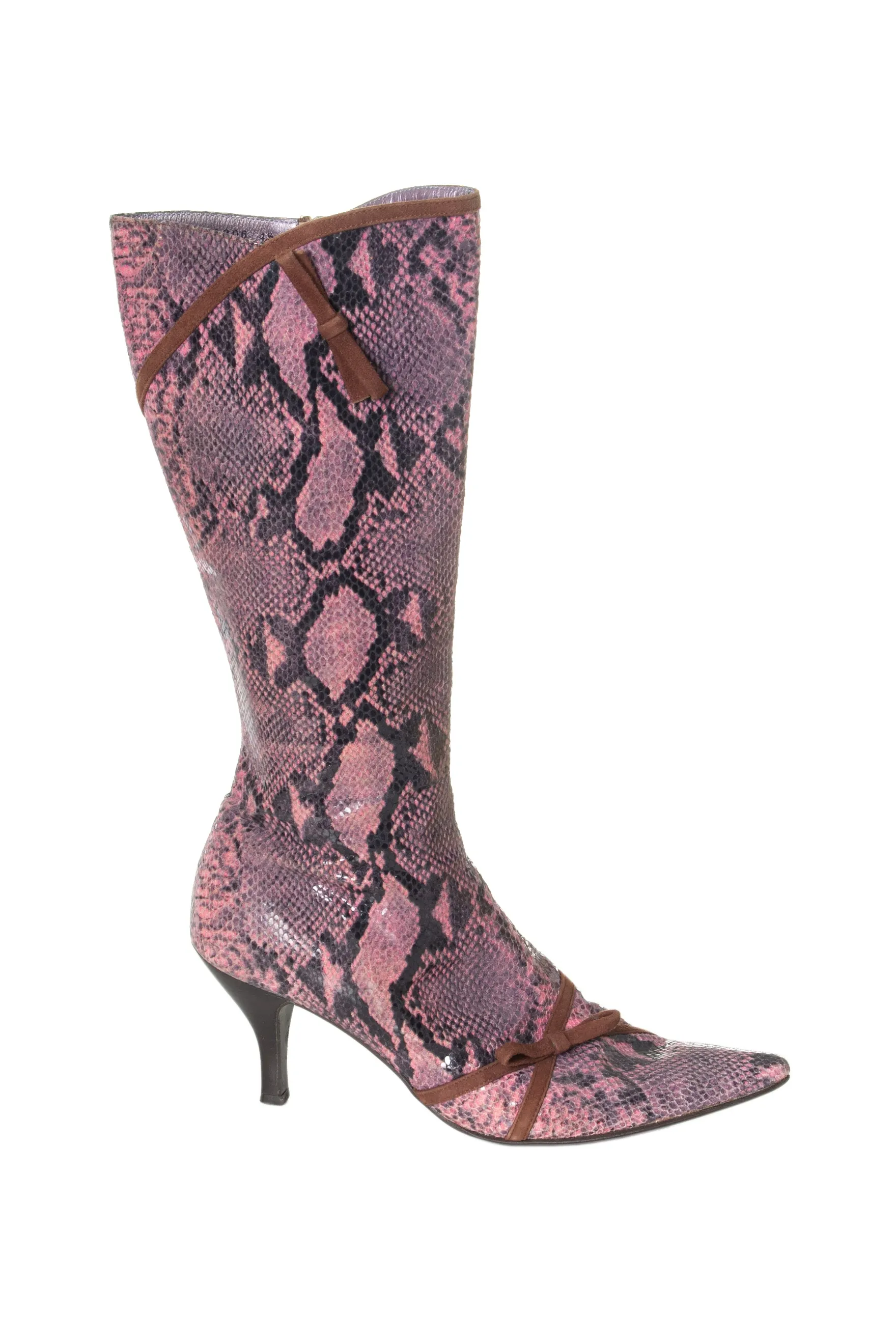 Pink Pointed Boots 37.5
