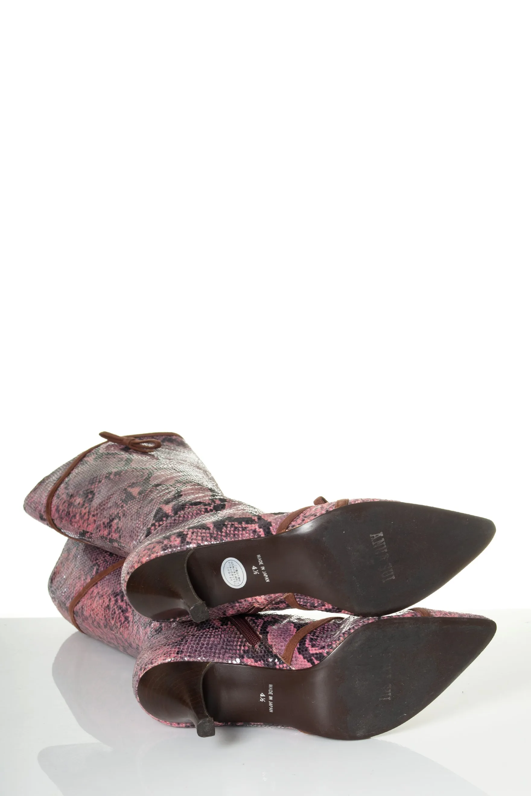 Pink Pointed Boots 37.5