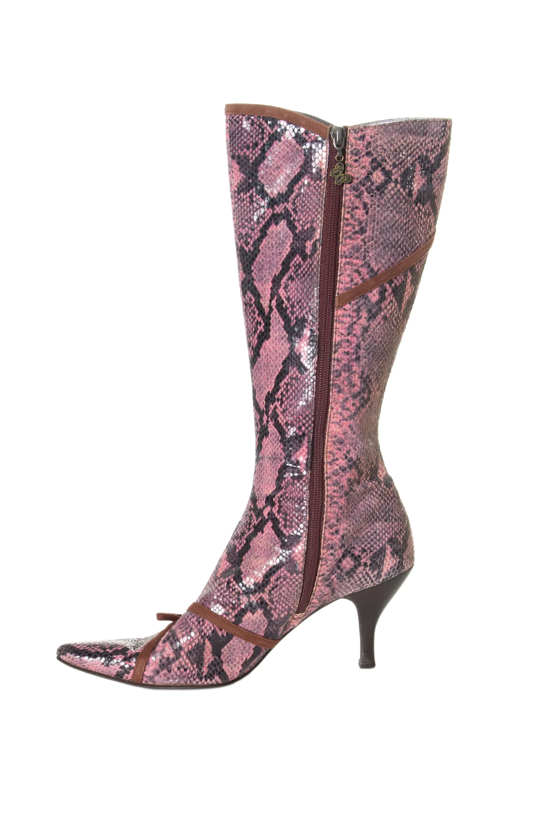 Pink Pointed Boots 37.5