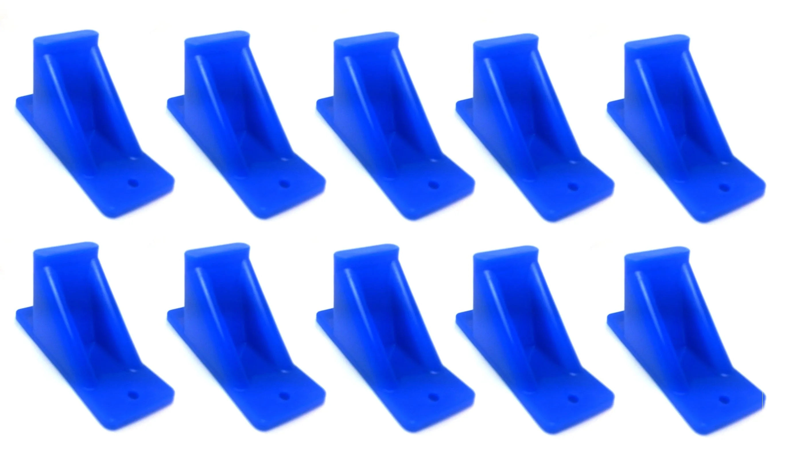 Plastic Blue Mini Roof Snow and Ice Guard -Multi-Quantity Pack | Prevent Sliding Snow Stop Buildup
