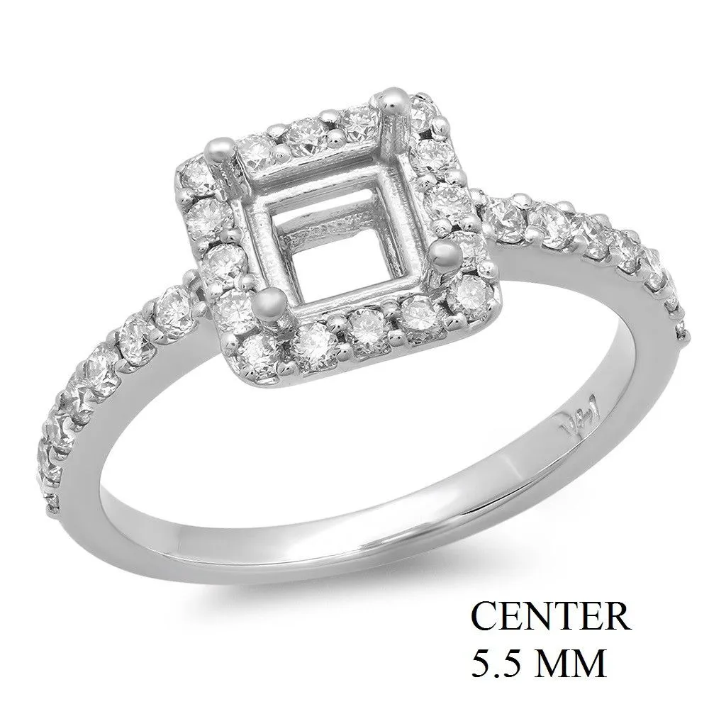 PMI 14W@2.80 30RD1@0.49 5.5MM PRINCESS HALO LOW PROFILE