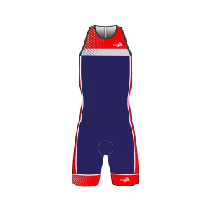 PRIMA 2 RACE JUNIOR TRISUIT UNISEX- NAVY RED