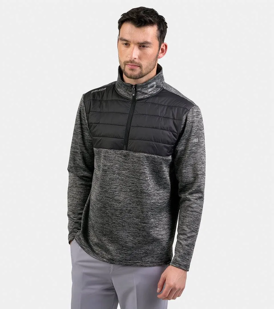 PRO TECH HYBRID MIDLAYER - BLACK