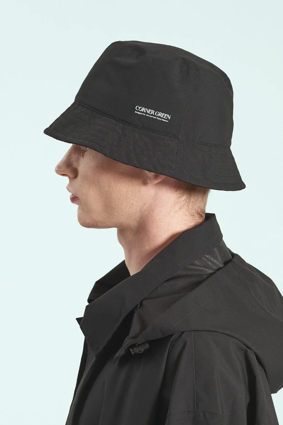 PROTEXA Unisex Rain Bucket Hat - Black