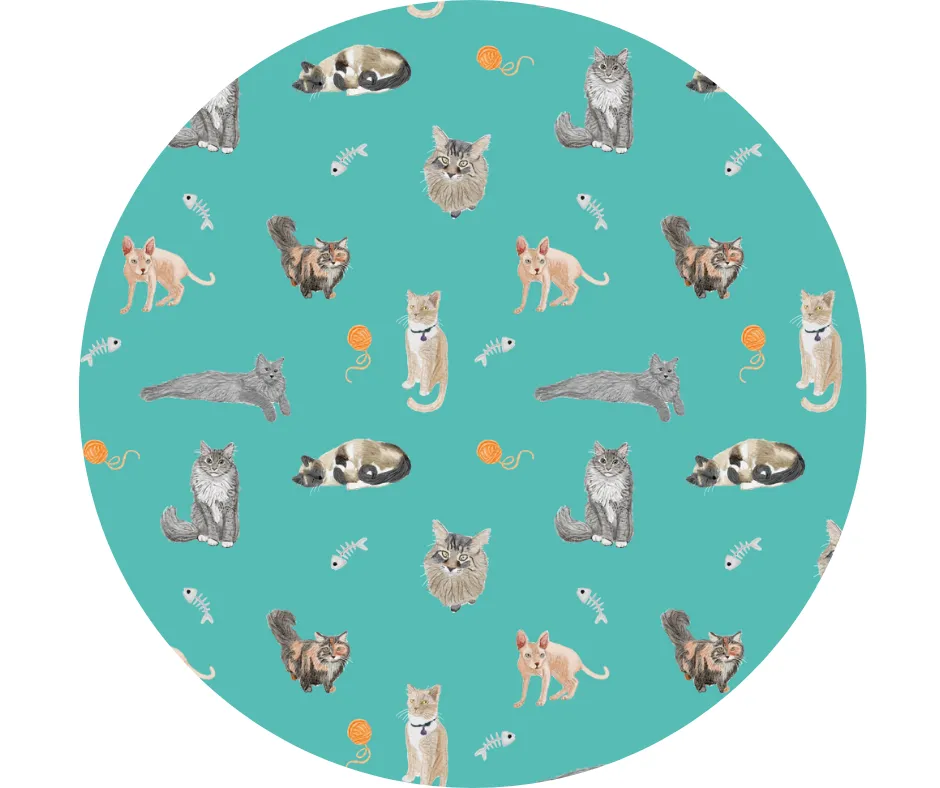 Purr-fectly Cozy Two-Piece Children's Pajamas