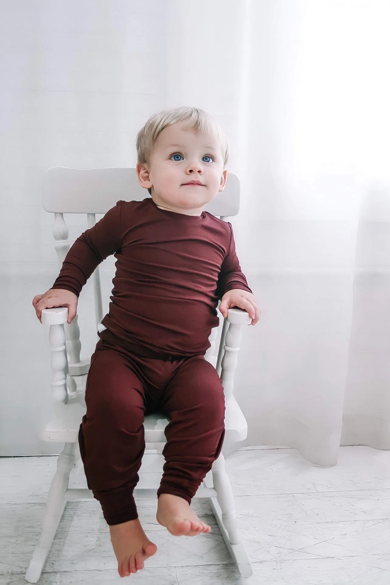 Raisin two-piece long sleeve with pants pajamas