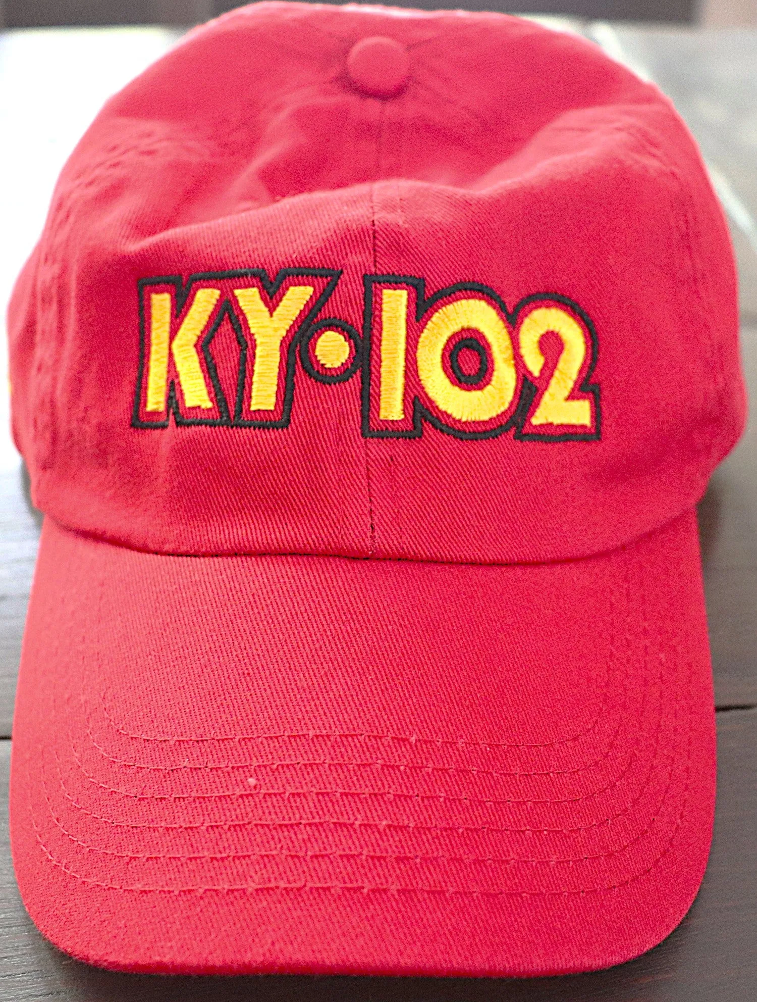 Red KY102 Hat with Arrowhead
