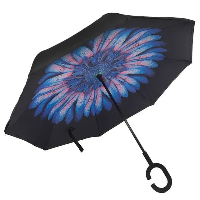 Reverse Double Layer Inverted Umbrella