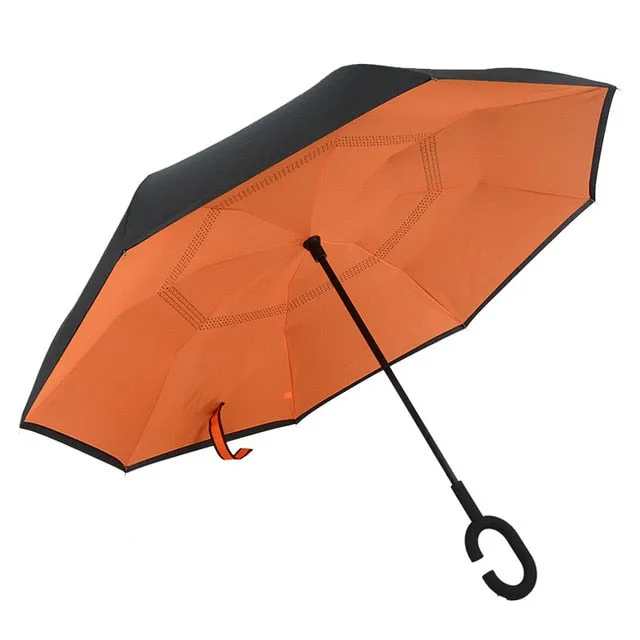 Reverse Double Layer Inverted Umbrella