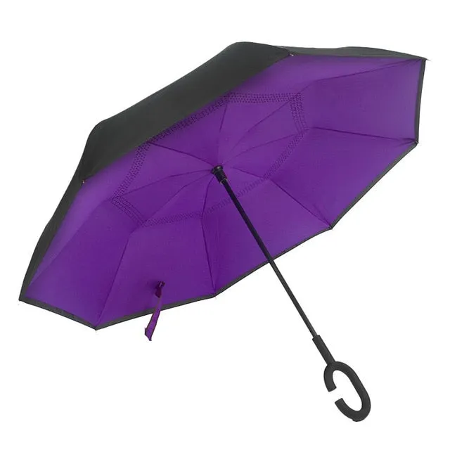Reverse Double Layer Inverted Umbrella
