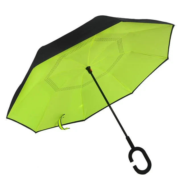 Reverse Double Layer Inverted Umbrella